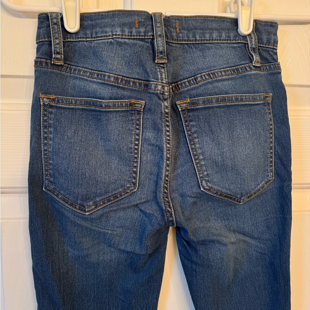 Free People High Rise Skinny Jeans in Medium Wash, Size 24 - Picture 4 of 4
